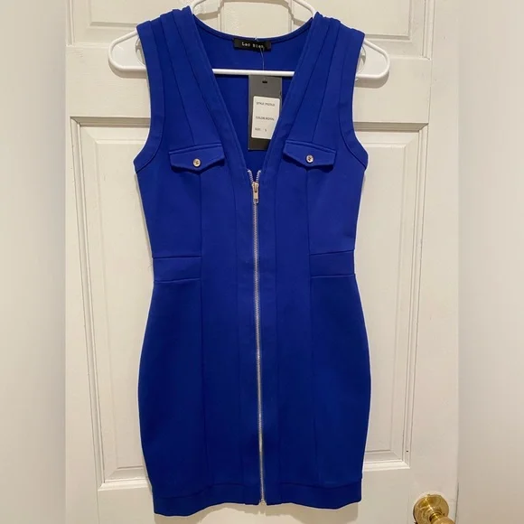 💁♀️🙋♀️Lac Bleu Sleeveless Dress - Picture 1 of 3